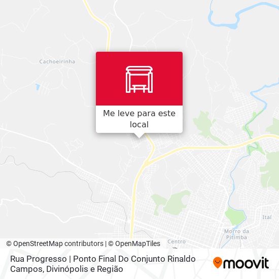Rua Progresso | Ponto Final Do Conjunto Rinaldo Campos mapa