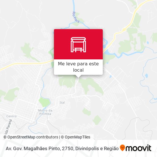 Av. Gov. Magalhães Pinto, 2750 mapa