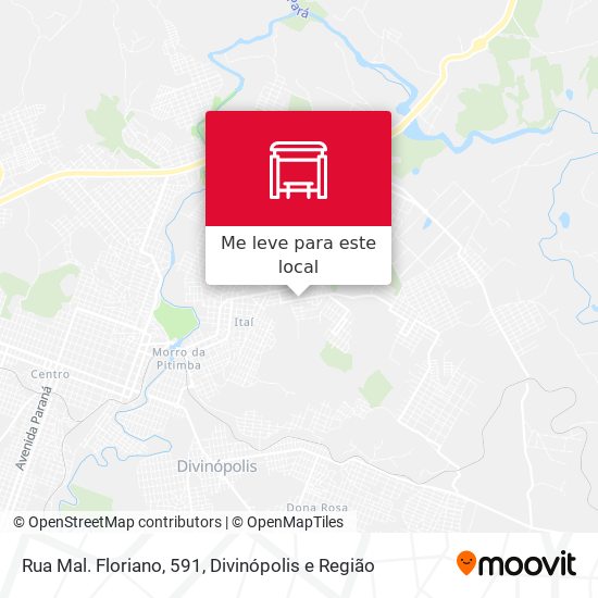 Rua Mal. Floriano, 591 mapa