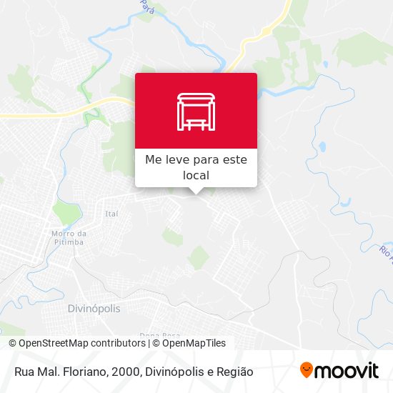 Rua Mal. Floriano, 2000 mapa