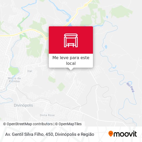 Av. Gentil Silva Filho, 450 mapa