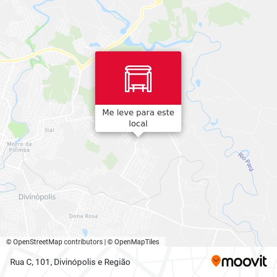 Rua C, 101 mapa