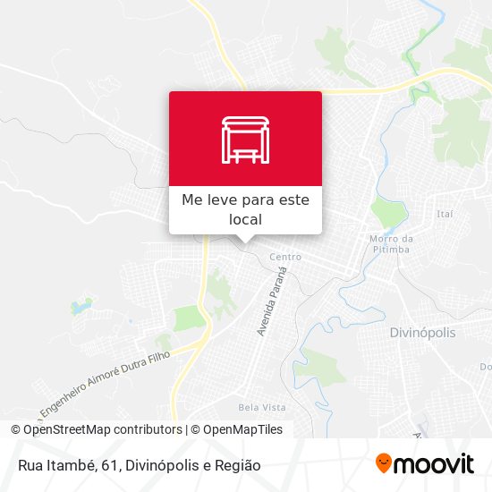 Rua Itambé, 61 mapa