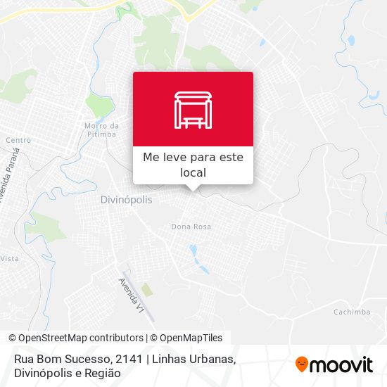 Rua Bom Sucesso, 2141 | Linhas Urbanas mapa