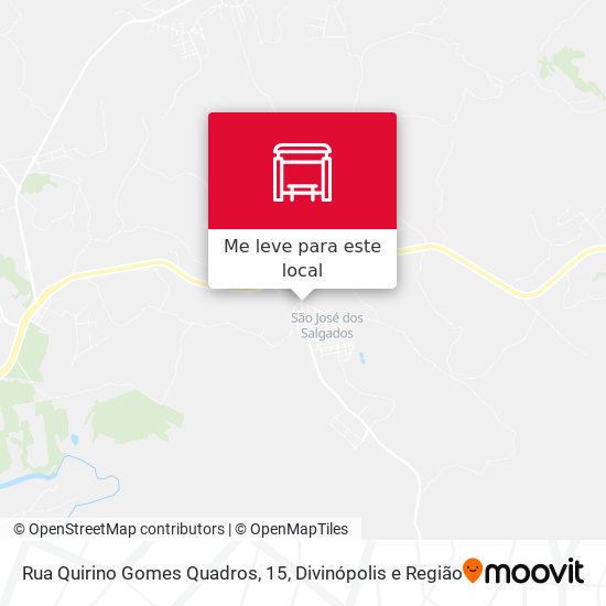 Rua Quirino Gomes Quadros, 15 mapa