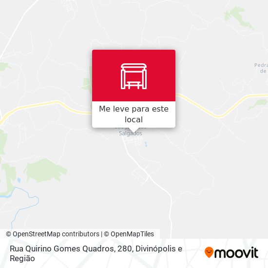 Rua Quirino Gomes Quadros, 280 mapa