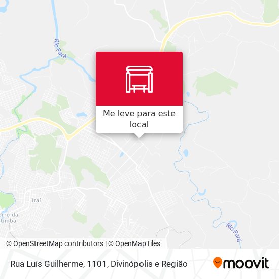 Rua Luís Guilherme, 1101 mapa