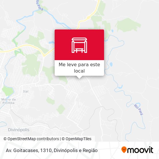 Av. Goitacases, 1310 mapa