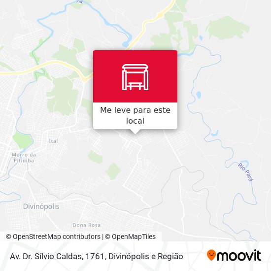 Av. Dr. Sílvio Caldas, 1761 mapa