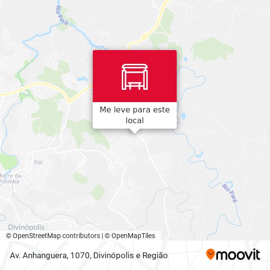 Av. Anhanguera, 1070 mapa