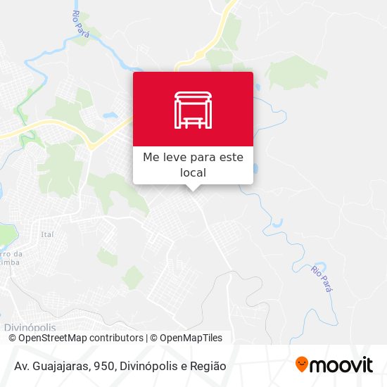 Av. Guajajaras, 950 mapa