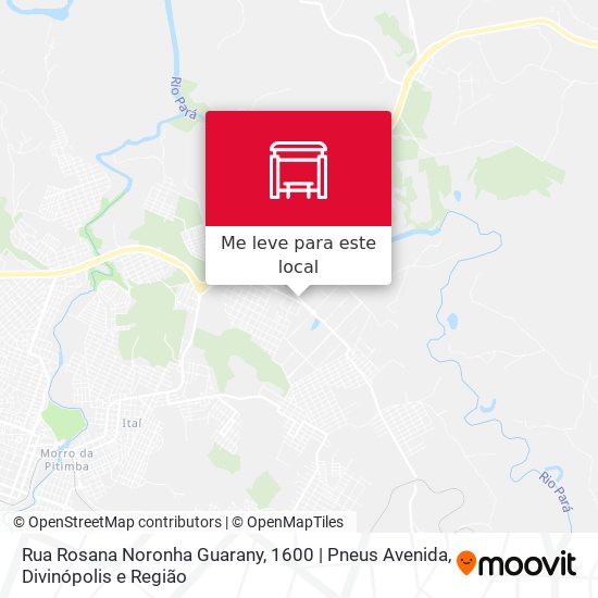 Rua Rosana Noronha Guarany, 1600 | Pneus Avenida mapa