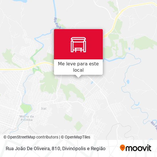 Rua João De Oliveira, 810 mapa