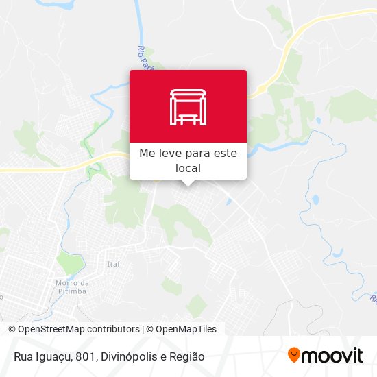 Rua Iguaçu, 801 mapa