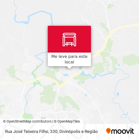 Rua José Teixeira Filho, 330 mapa