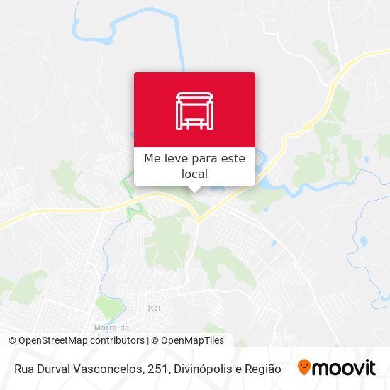 Rua Durval Vasconcelos, 251 mapa