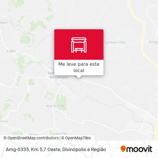 Amg-0335, Km 5,7 Oeste mapa