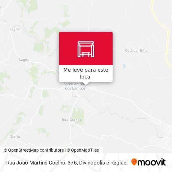 Rua João Martins Coelho, 376 mapa