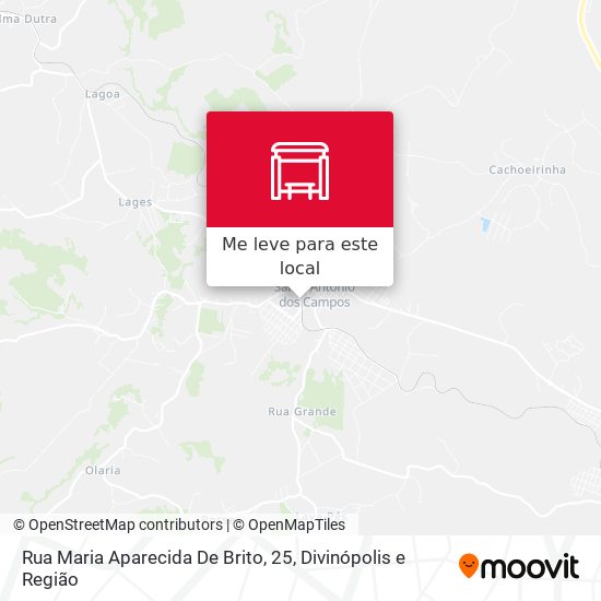 Rua Maria Aparecida De Brito, 25 mapa