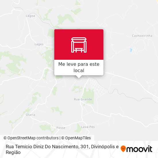 Rua Temício Diniz Do Nascimento, 301 mapa
