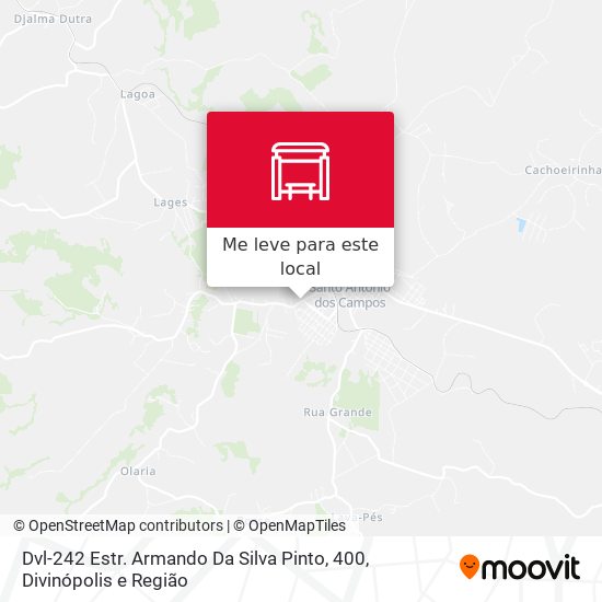 Dvl-242 Estr. Armando Da Silva Pinto, 400 mapa