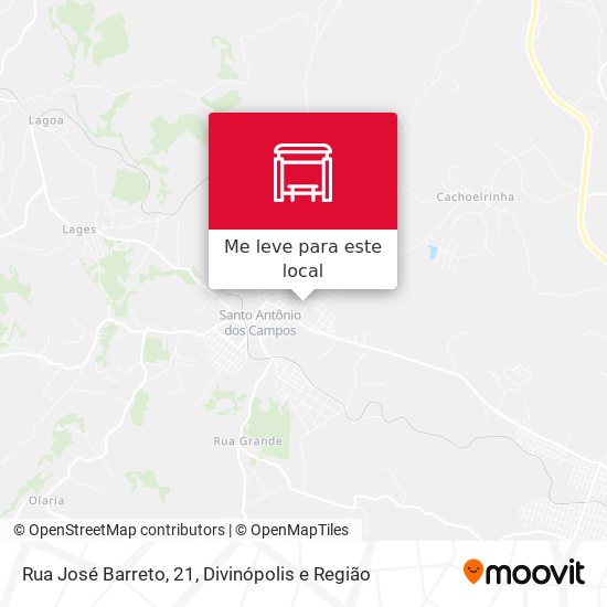 Rua José Barreto, 21 mapa