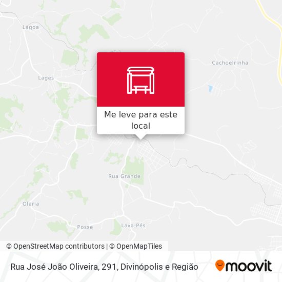 Rua José João Oliveira, 291 mapa