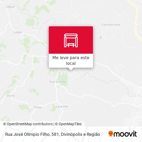 Rua José Olímpio Filho, 581 mapa