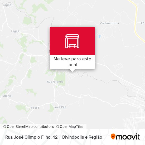 Rua José Olímpio Filho, 421 mapa