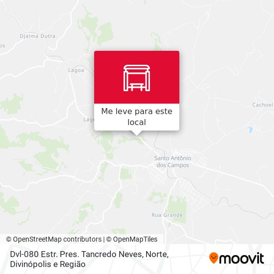 Dvl-080 Estr. Pres. Tancredo Neves, Norte mapa