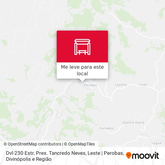 Dvl-230 Estr. Pres. Tancredo Neves, Leste | Perobas mapa