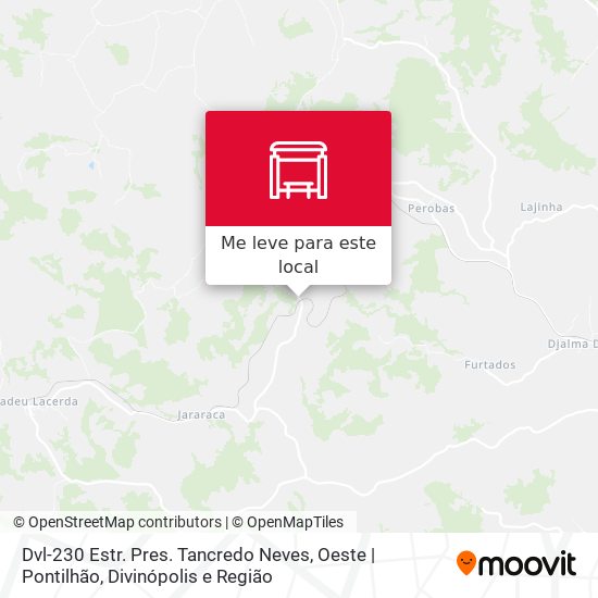 Dvl-230 Estr. Pres. Tancredo Neves, Oeste | Pontilhão mapa