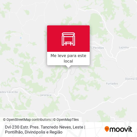 Dvl-230 Estr. Pres. Tancredo Neves, Leste | Pontilhão mapa