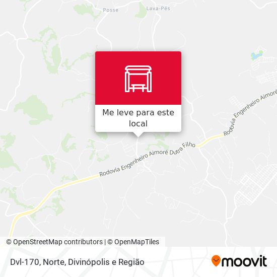 Dvl-170, Norte mapa