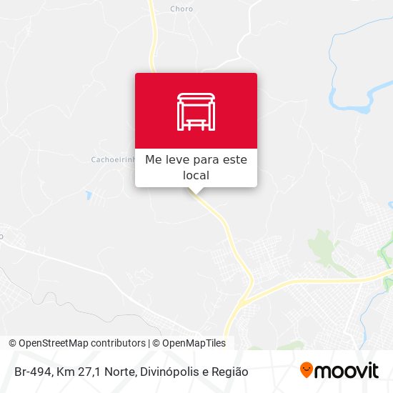 Br-494, Km 27,1 Norte mapa