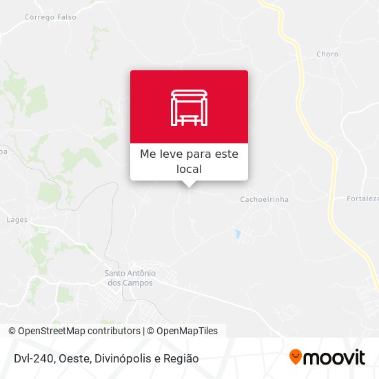 Dvl-240, Oeste mapa