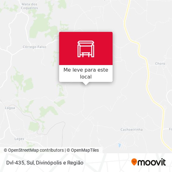 Dvl-435, Sul mapa