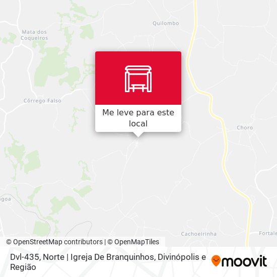 Dvl-435, Norte | Igreja De Branquinhos mapa