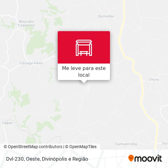Dvl-230, Oeste mapa