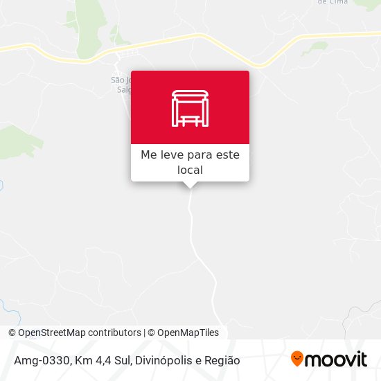 Amg-0330, Km 4,4 Sul mapa