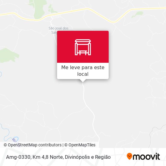Amg-0330, Km 4,8 Norte mapa