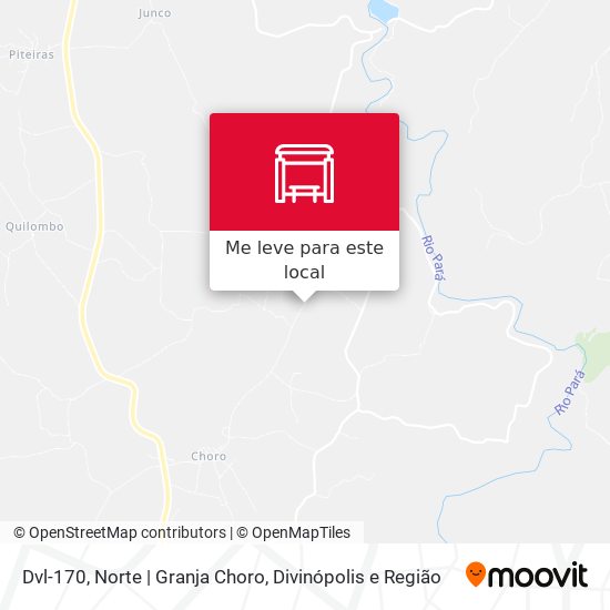 Dvl-170, Norte | Granja Choro mapa