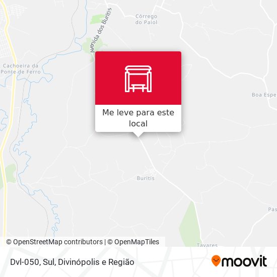 Dvl-050, Sul mapa