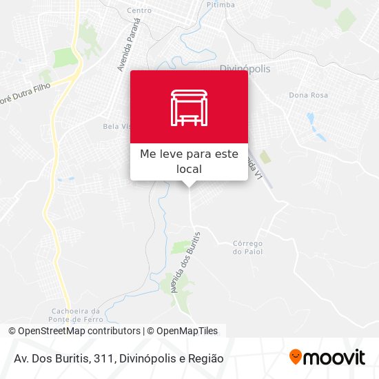 Av. Dos Buritis, 311 mapa