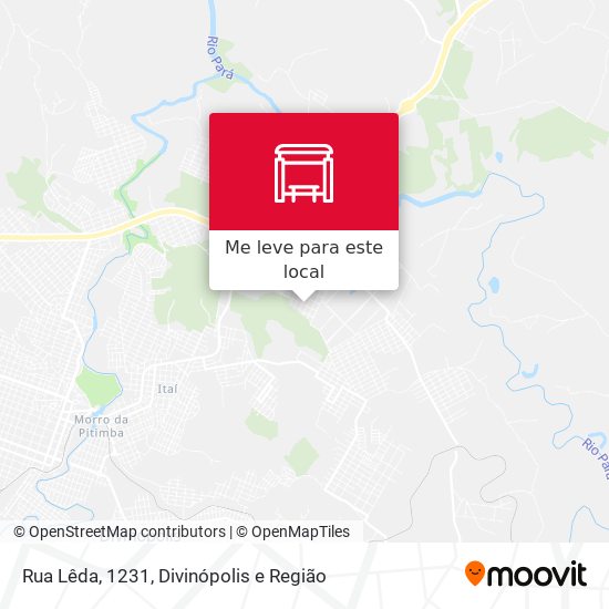 Rua Lêda, 1231 mapa
