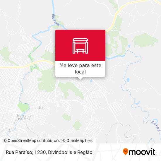 Rua Paraíso, 1230 mapa