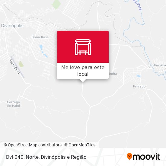 Dvl-040, Norte mapa