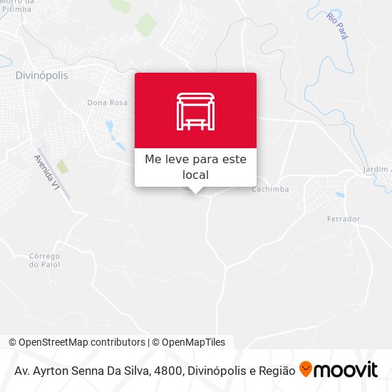 Av. Ayrton Senna Da Silva, 4800 mapa