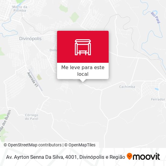 Av. Ayrton Senna Da Silva, 4001 mapa