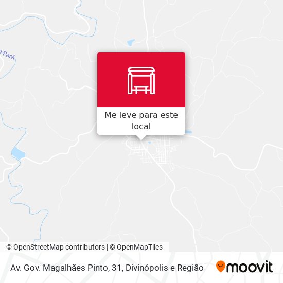 Av. Gov. Magalhães Pinto, 31 mapa